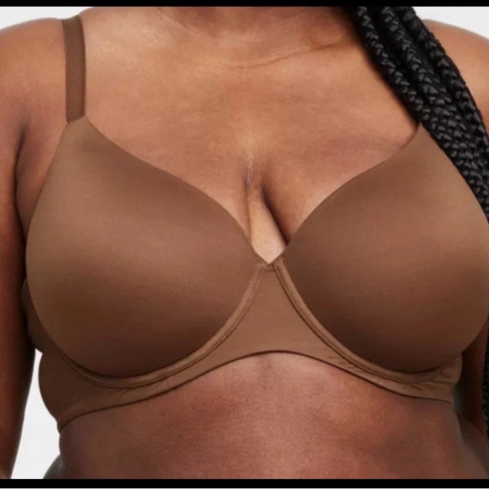 Auden Brown T-Shirt Bra with Seamless Design and Underwire Support